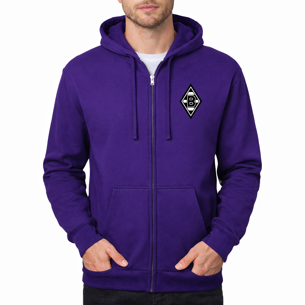 Men's Borussia Monchengladbach FC Zipper Hoodie