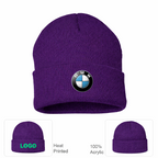 BMW Motorsports Car Cuffed Beanie Hat
