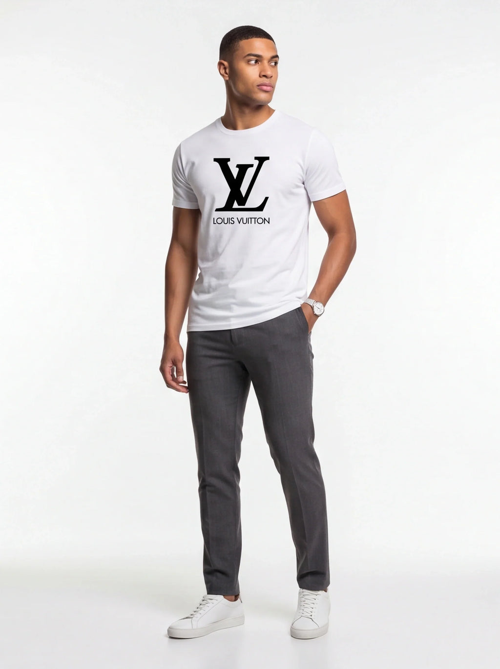 Men's Louis Vuitton Cotton T-Shirt