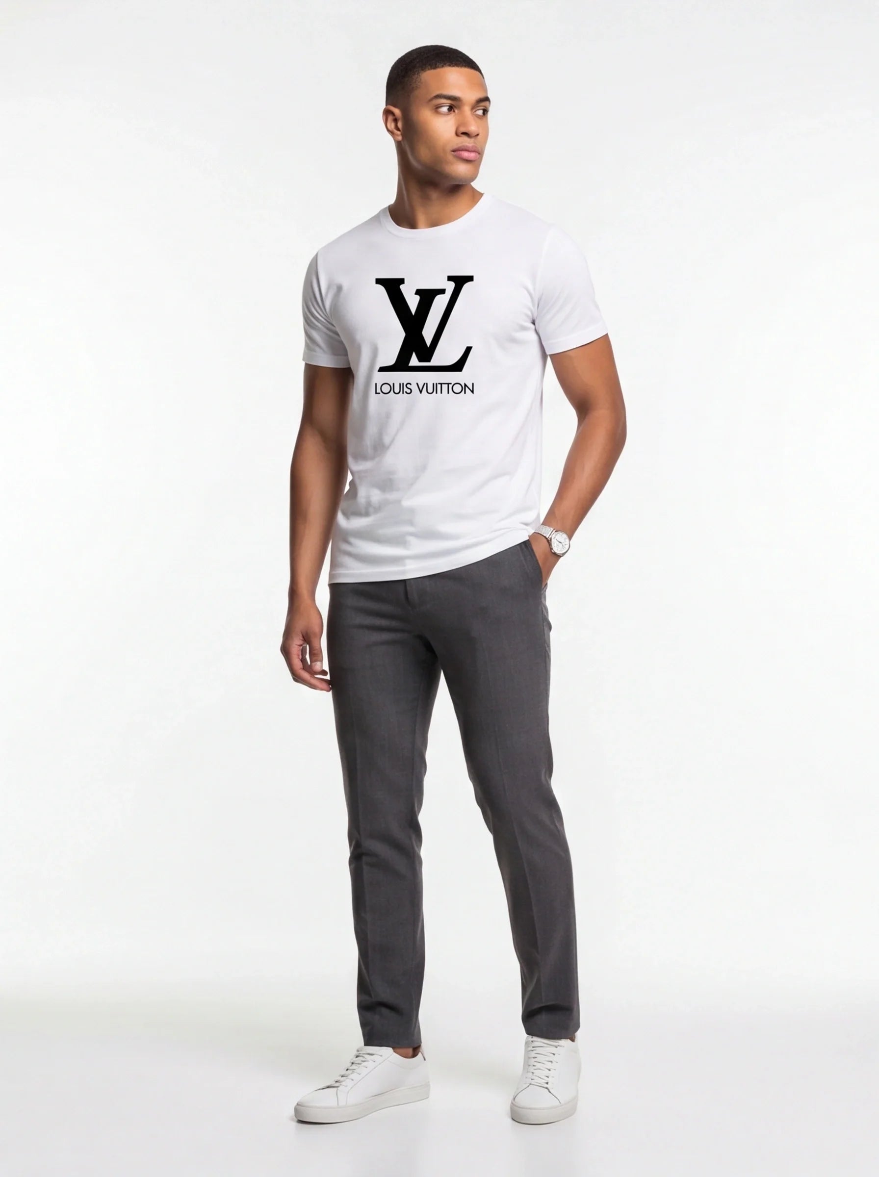 Men's Louis Vuitton Cotton T-Shirt