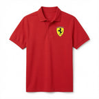 Men’s Ferrari Motorsport Car Dry Blend Polo