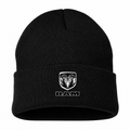 Ram Beanie Hat — Black — front main