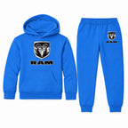 Ram youth hoodie jogger set, Blue, Youth Large ages 10–12