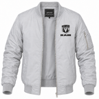 Ram bomber Gray front