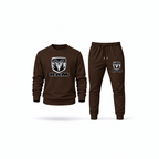 Men's Ram Sweatshirt Joggers Set | Color: Brown | Main