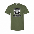 Ram cottontee Army Green front