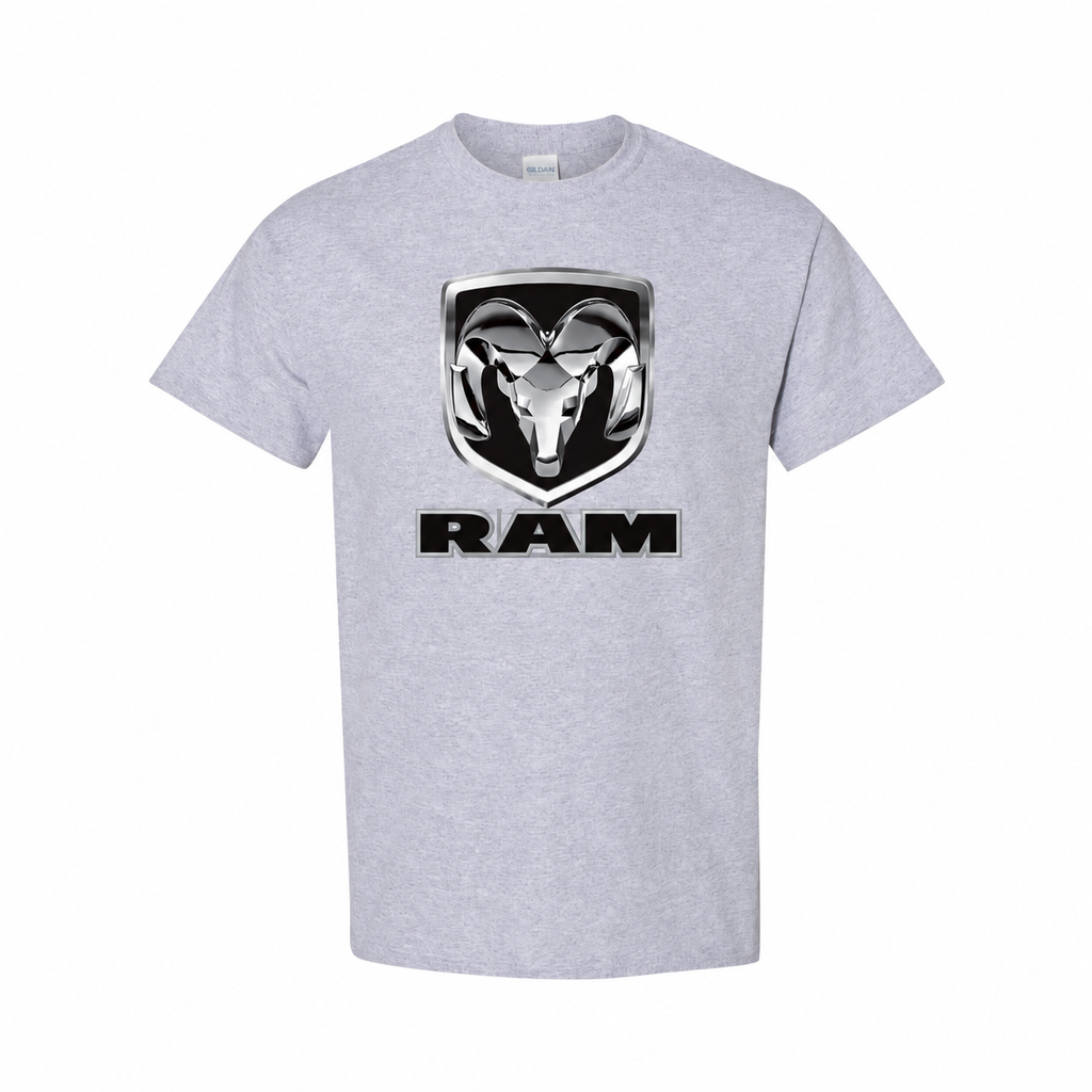 Ram cottontee Gray front