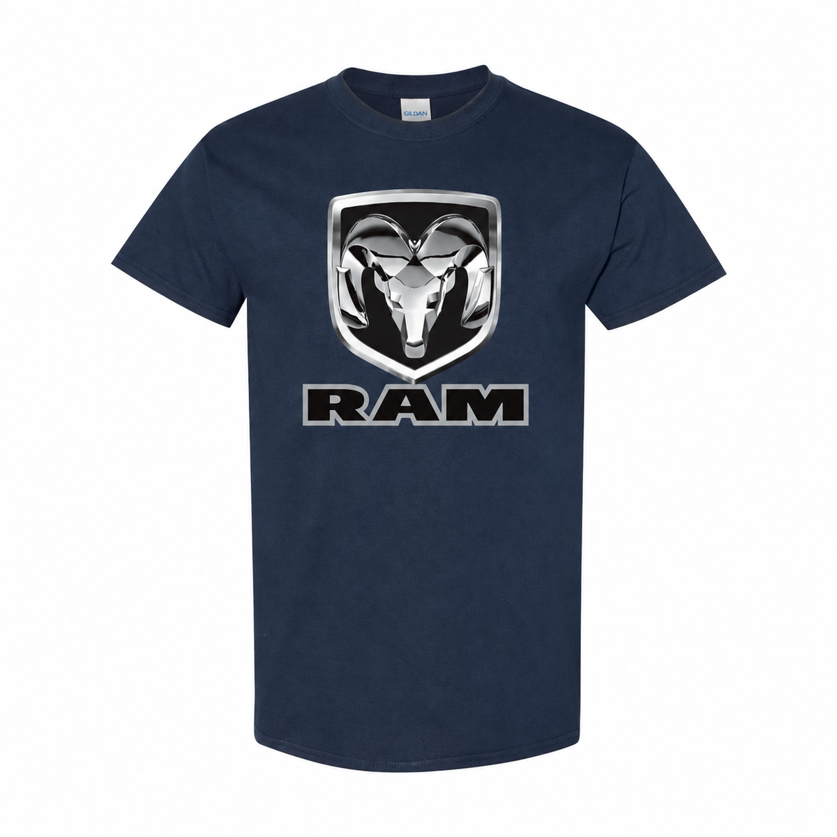Ram cottontee Navy front