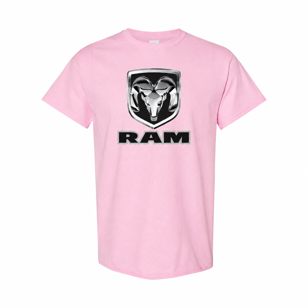 Ram cottontee Pink front