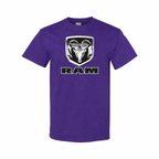 Ram cottontee Purple front