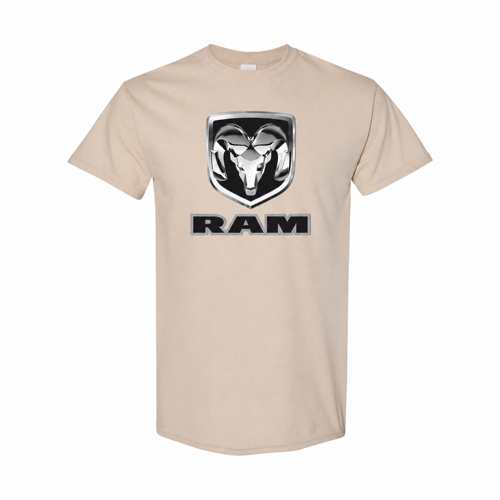 Ram cottontee Tan front