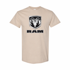 Ram cottontee Tan front