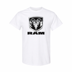 Ram cottontee White front