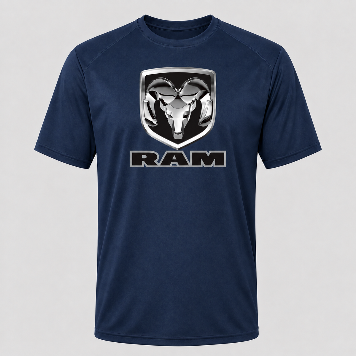 Ram polyester T-shirt Navy front