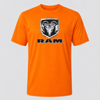 Ram polyester T-shirt Orange front