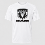 Ram polyester T-shirt White front
