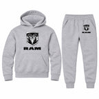 Ram youth hoodie jogger set, Sports Grey, Youth Large ages 10–12