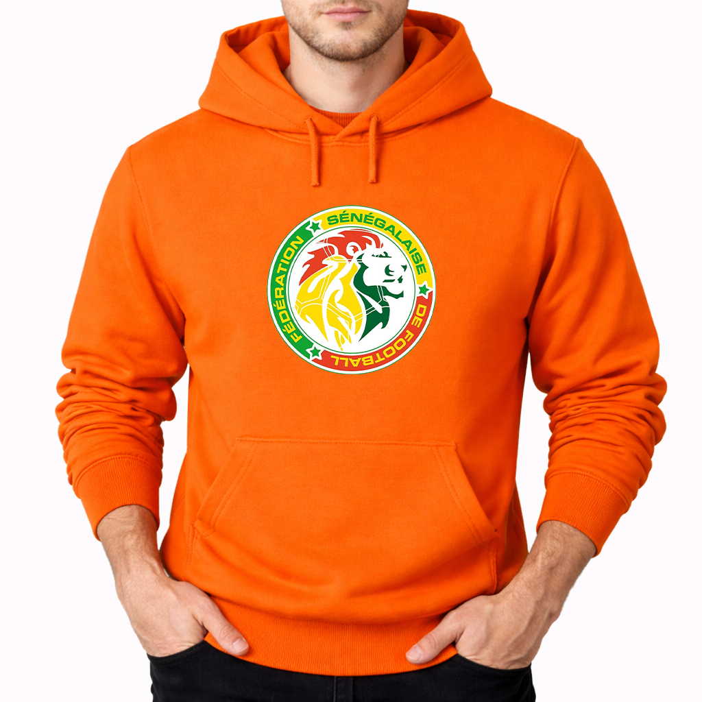 Men's Senegal National Soccer Team Pullover Hoodie