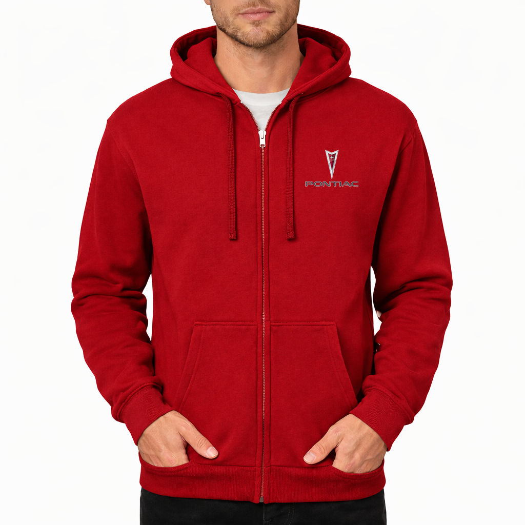 Men’s Pontiac Car Zipper Hoodie