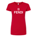Women's Fendi Round Neck T-Shirt