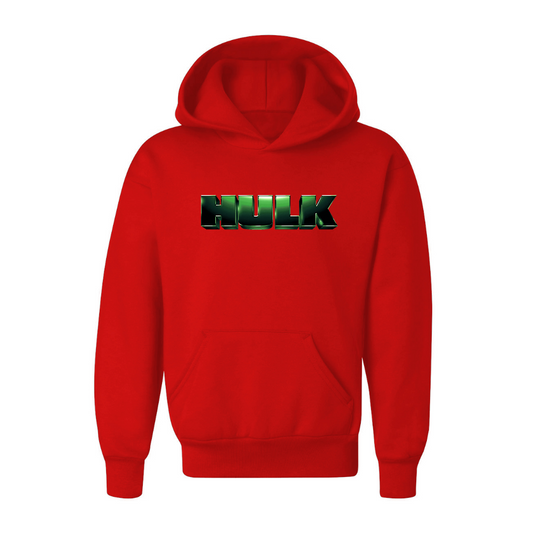 Youth Kids The Hulk Marvel Superhero Pullover Hoodie