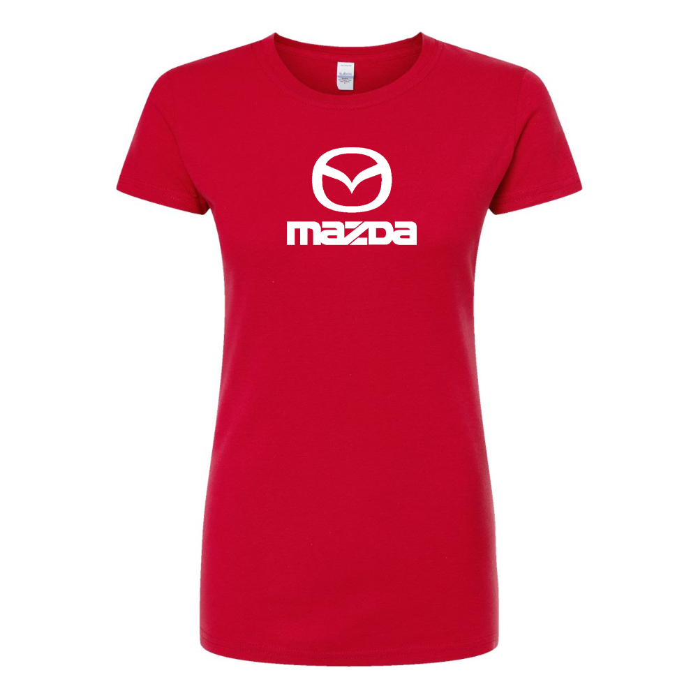 Women’s Mazda Car Round Neck T-Shirt