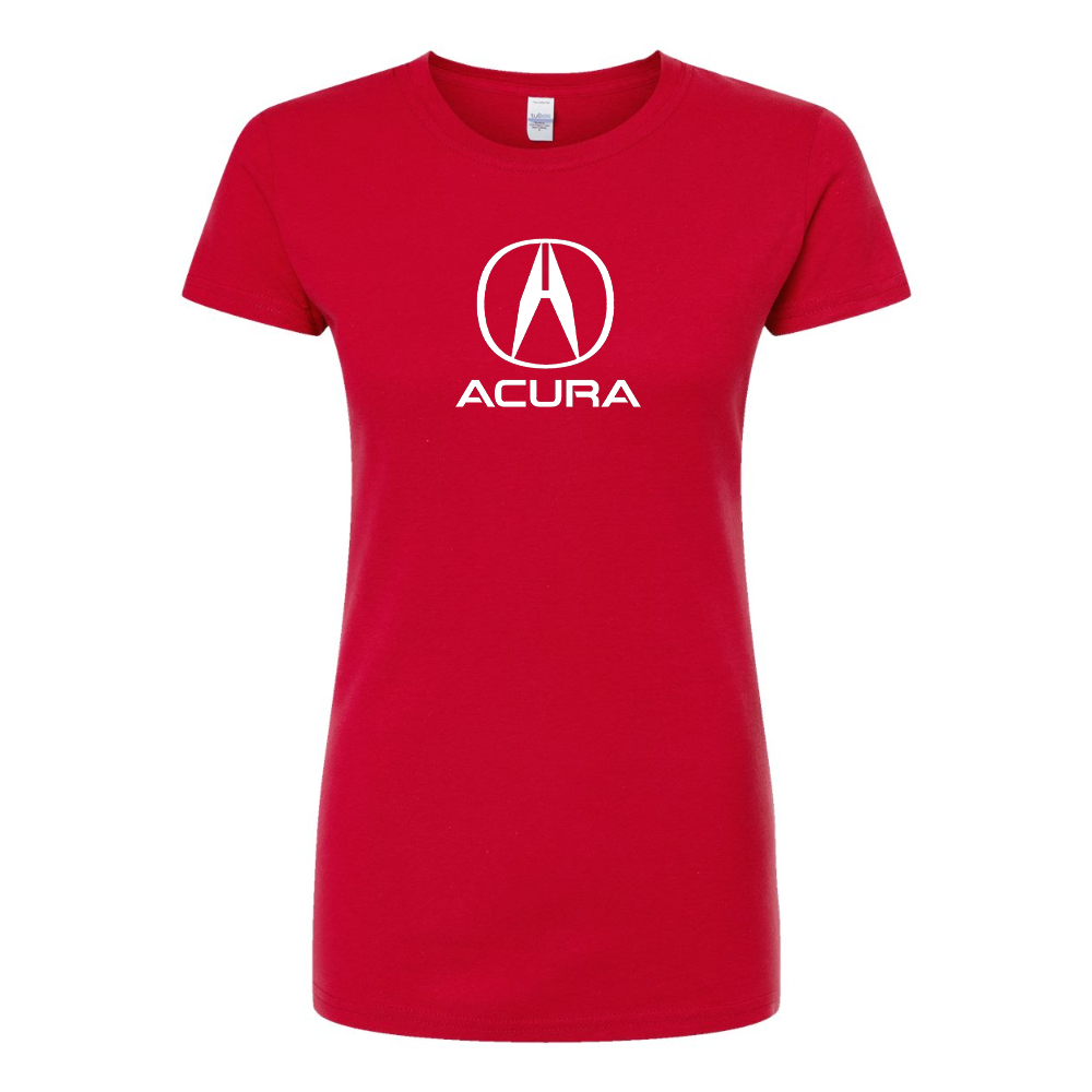 Women’s Acura Car Round Neck T-Shirt