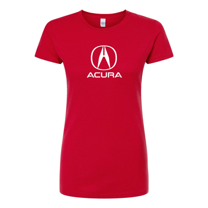 Women’s Acura Car Round Neck T-Shirt