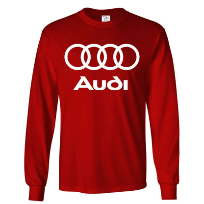 Youth Kids Audi Motorsports Car Long Sleeve T-Shirt