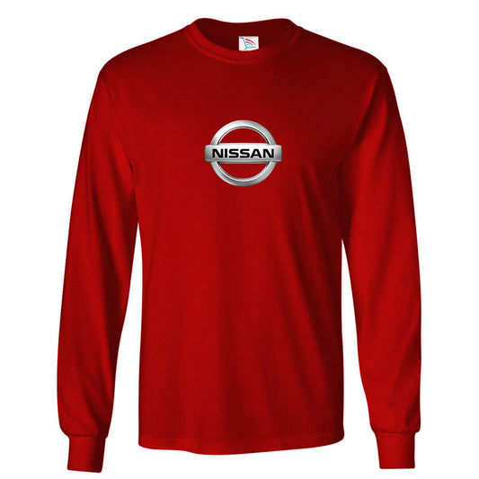 Youth Kids Nissan Motorsport Car Long Sleeve T-Shirt