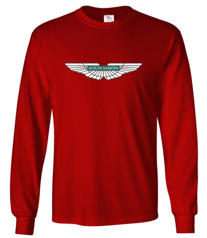 Youth Kids Aston Martin Motorsports Car Long Sleeve T-Shirt