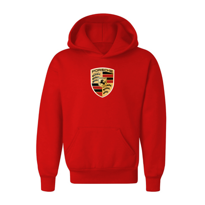 Youth Kids Porsche Car Pullover Hoodie