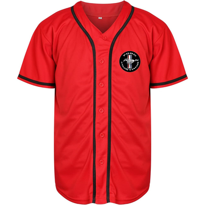 Men’s Ford Mustang Motorsport Car Baseball Jersey