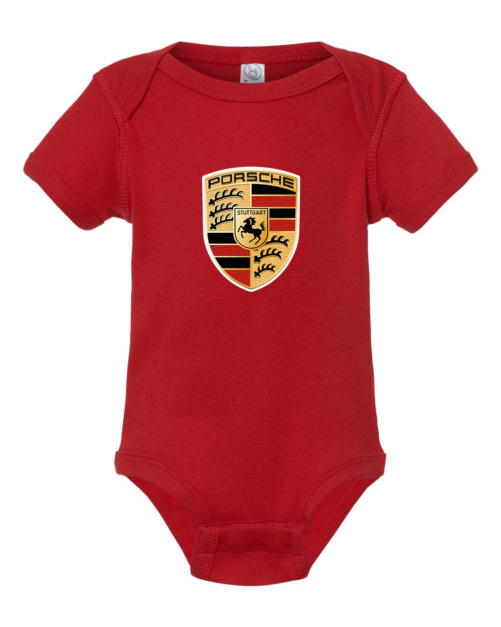 Porsche Car Baby Romper Onesie