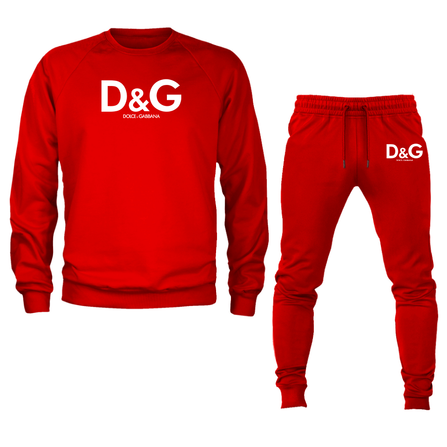 Men's Dolce and Gabbana Crewneck Sweatshirt Joggers Suit