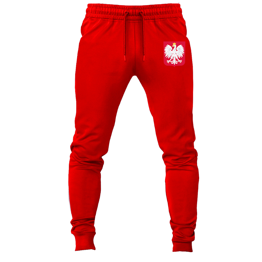 Men's Poland National Soccer Team Joggers Sweatpants