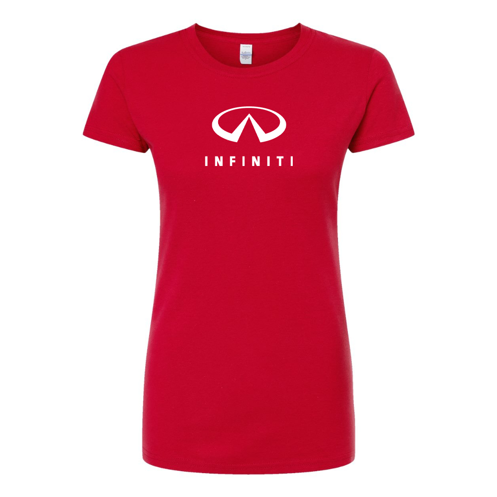 Women’s Infiniti Luxury Car Round Neck T-Shirt