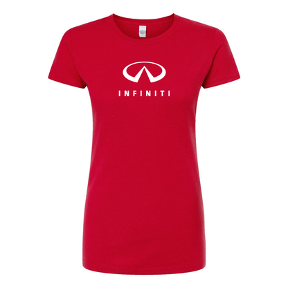 Women’s Infiniti Luxury Car Round Neck T-Shirt