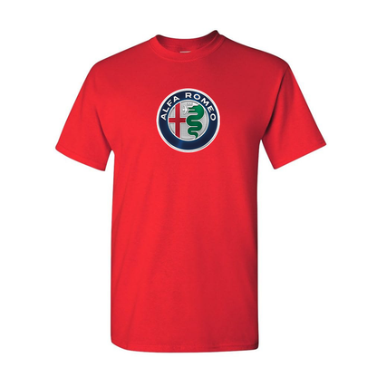 Youth Kids Alfa Romeo Car Cotton T-Shirt