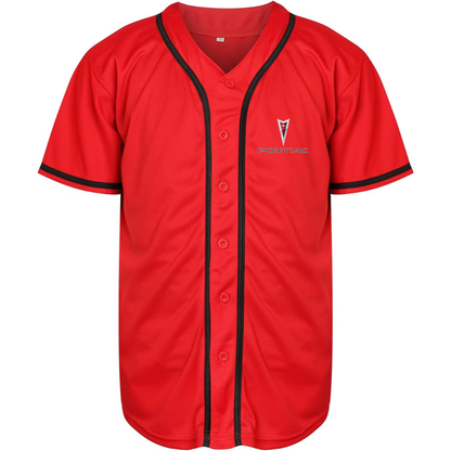 Men’s Pontiac Car Baseball Jersey