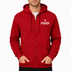 Men's Fendi Zipper Hoodie