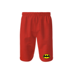 Men's DC Comics Batman Superhero Athletic Fleece Shorts
