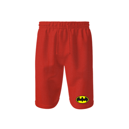 Men's DC Comics Batman Superhero Athletic Fleece Shorts