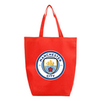 Manchester City Soccer - Q-Tees - Non-Woven Gusset Bottom Tote - Q1251