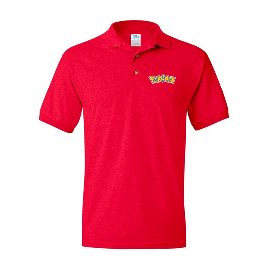 Men's Pokemon Cartoon Dry Blend Polo