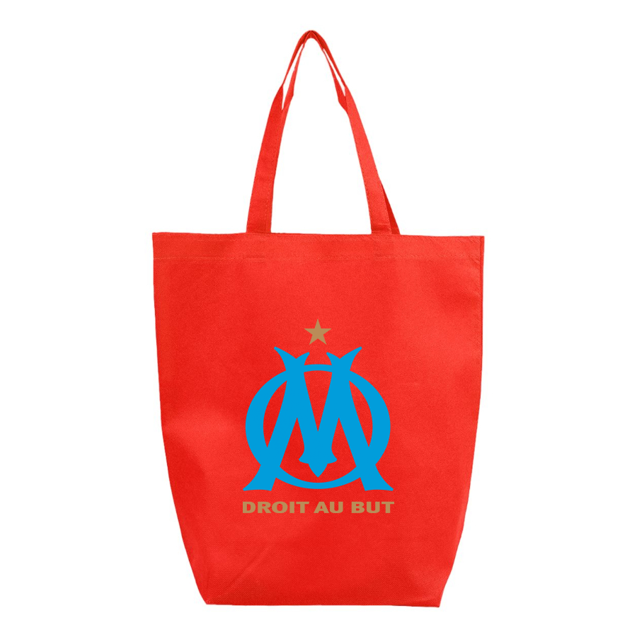 Olympique de Marseille FC -  Q-Tees - Non-Woven Gusset Bottom Tote - Q1251