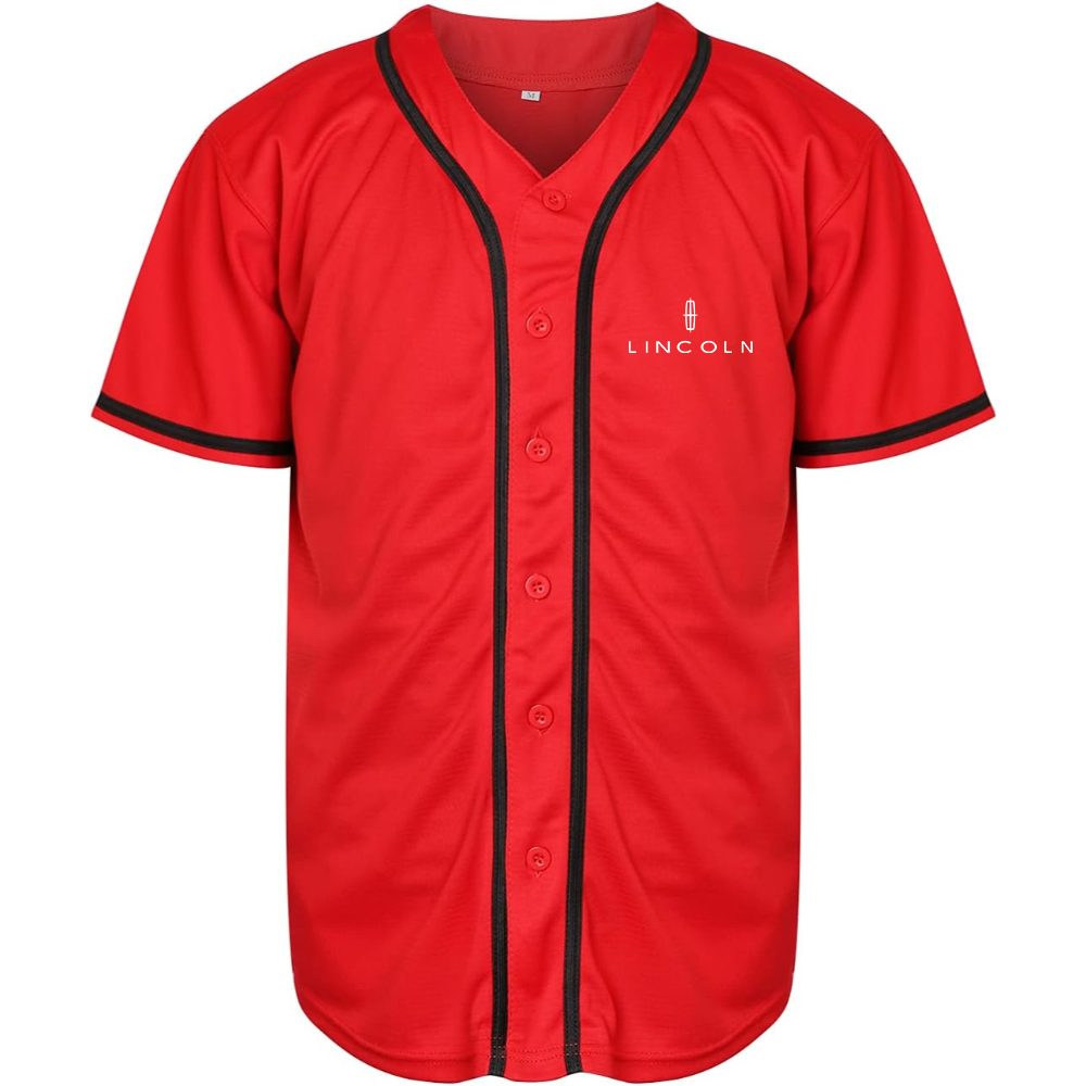 Men’s Lincoln Car Baseball Jersey