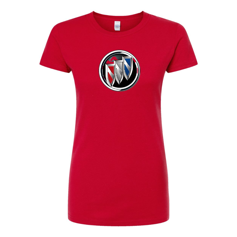 Women’s Buick Motorsports Car Round Neck T-Shirt