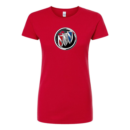 Women’s Buick Motorsports Car Round Neck T-Shirt