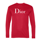 Men's Dior Polyester Long Sleeve T-Shirt